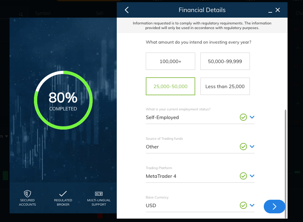 AvaTrade Account Informatio